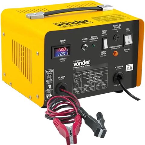 Carregador de Bateria de Carro